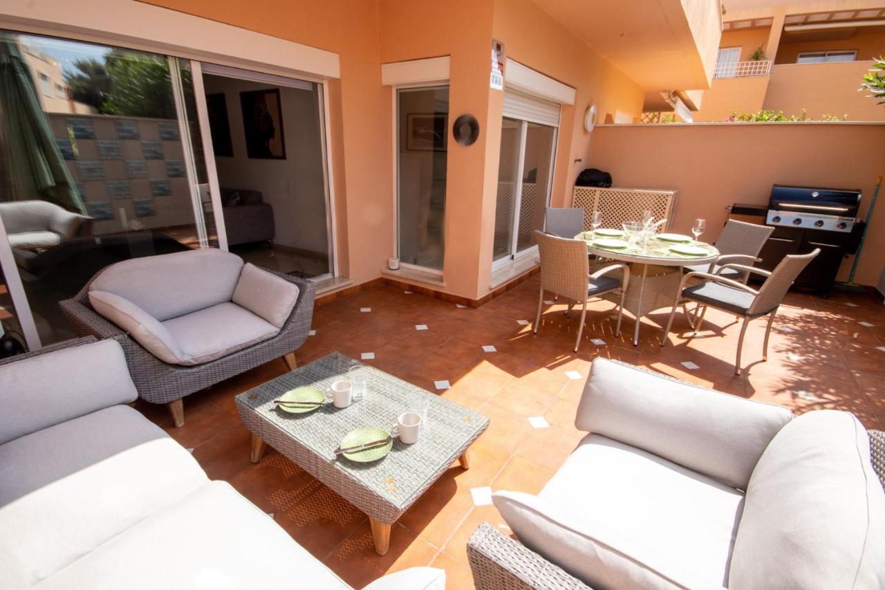 Ground Floor Apartment, Los Jardines De Santa Maria Elviria 马尔韦利亚 外观 照片
