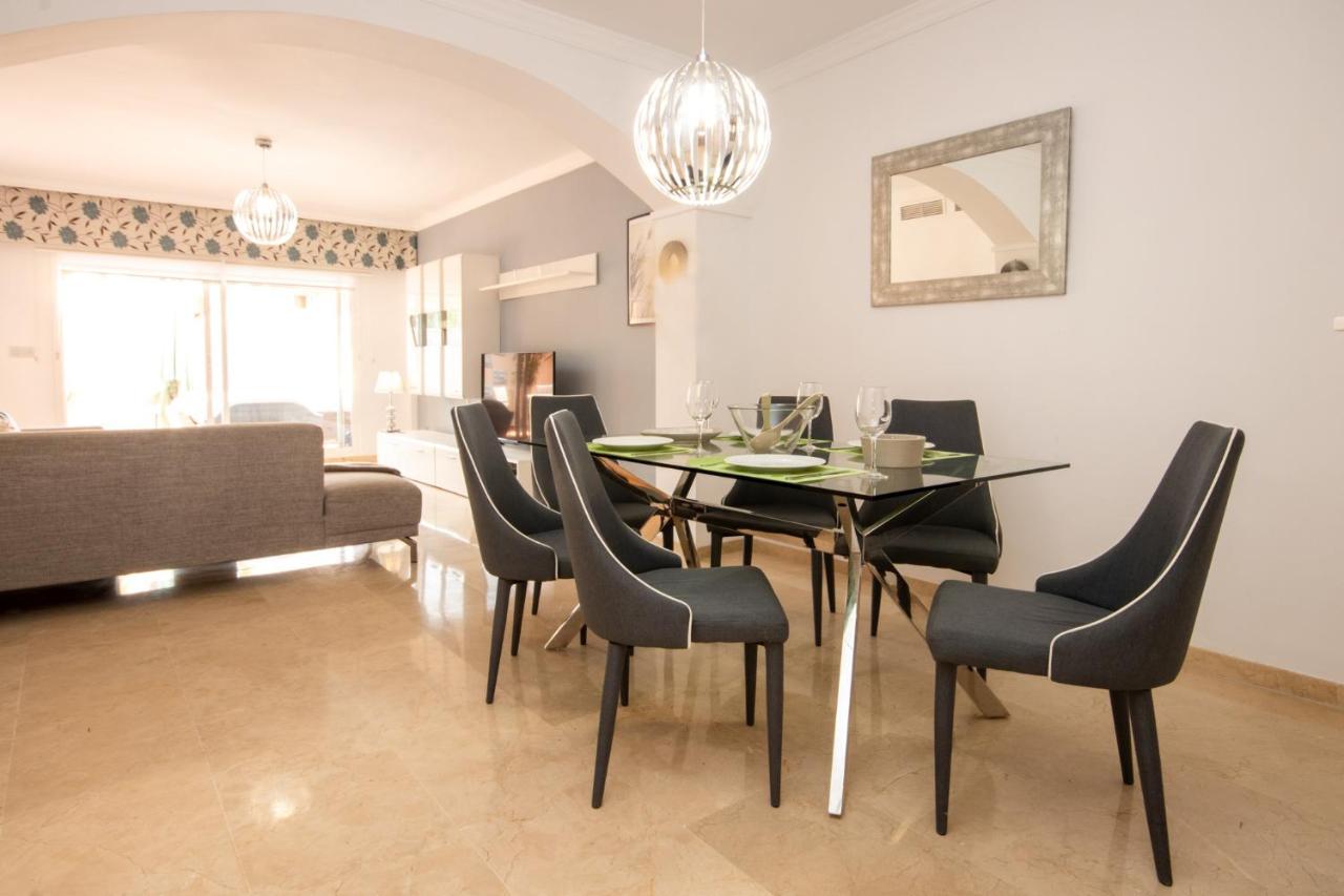 Ground Floor Apartment, Los Jardines De Santa Maria Elviria 马尔韦利亚 外观 照片