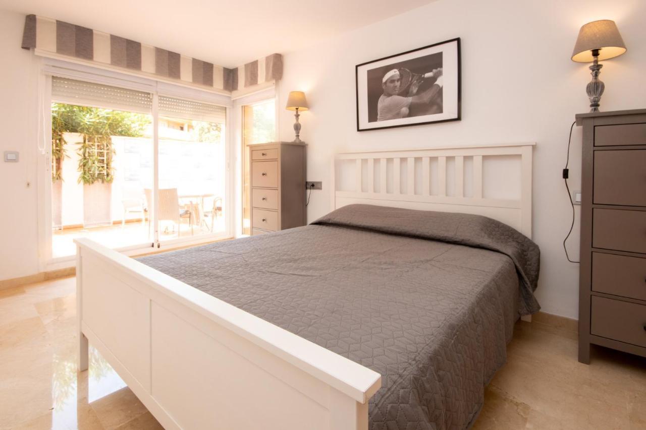 Ground Floor Apartment, Los Jardines De Santa Maria Elviria 马尔韦利亚 外观 照片