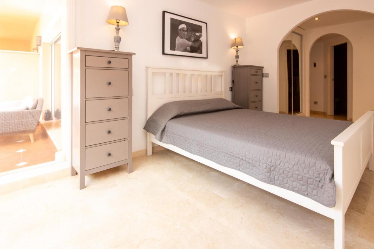Ground Floor Apartment, Los Jardines De Santa Maria Elviria 马尔韦利亚 外观 照片